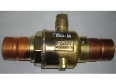 ball valve Castel with charge connection Mod. 6590/M64A